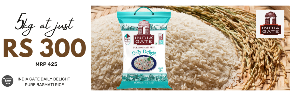 RICE @ RS60/KG