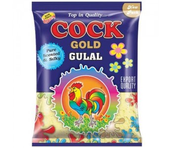 COCK BRAND GOLD GULAL HOLI COLOUR BLUE