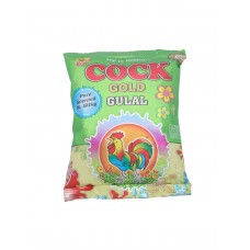 COCK BRAND GOLD GULAL HOLI COLOUR GREEN