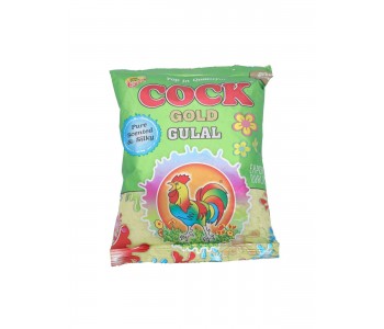 COCK BRAND GOLD GULAL HOLI COLOUR GREEN