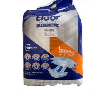 ELDOR ADULT DIAPERS 10 PCS PREMIUM LARGE SIZE