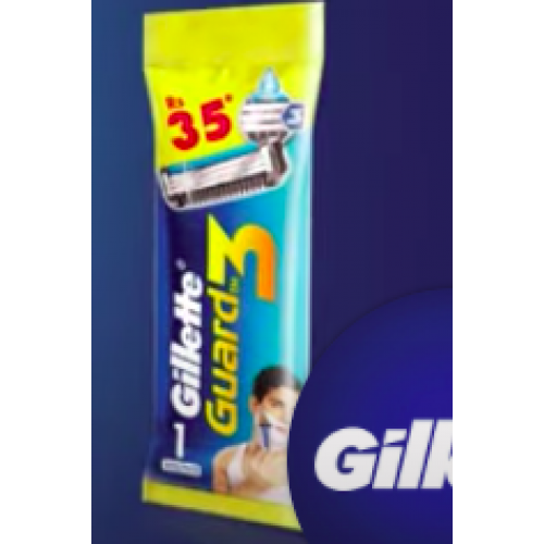 Gillette Guard 3 Blades 1 Pc